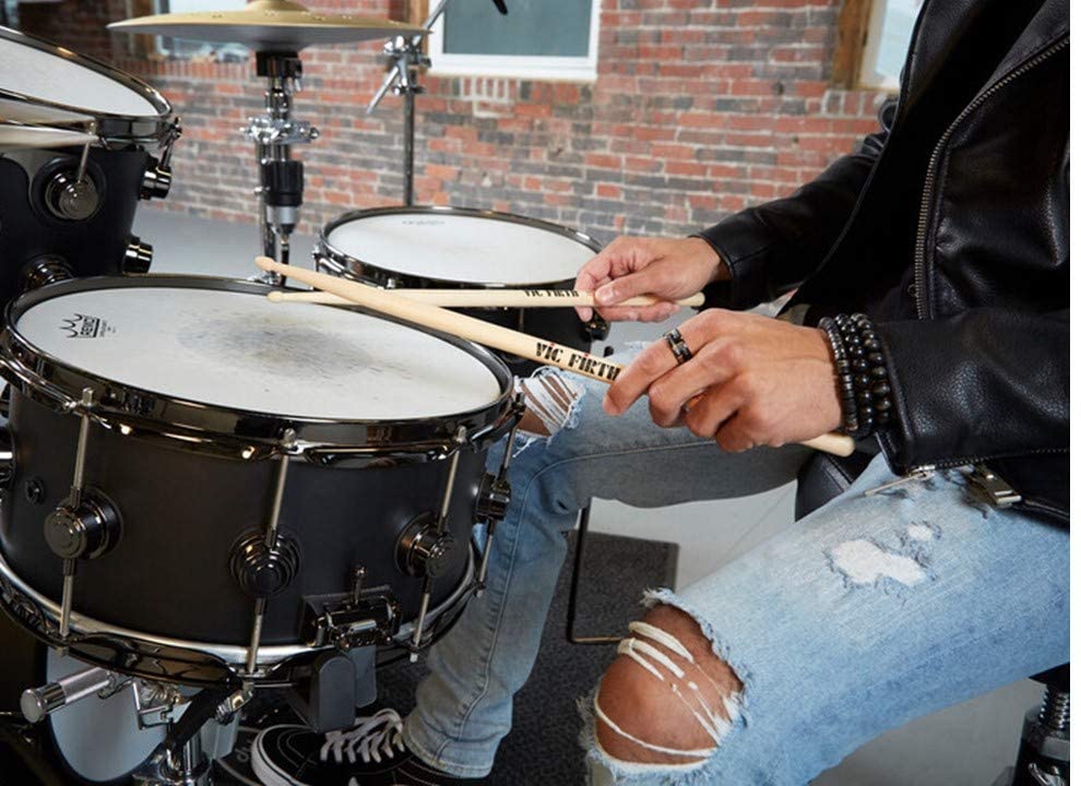 Vic FIrth - American Concept Freestyle Drumsticks 5A - Wood Tip, Natural - Image 4
