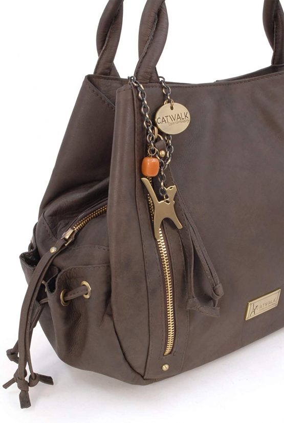 Catwalk Collection Handbags - Women's Leather Tote/Shoulder Bag - CAZ - Image 4