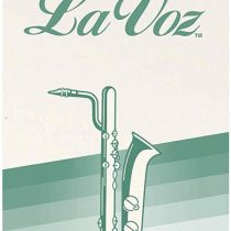 La Voz Baritone Saxophone Reeds, Medium Hard, 5 Pack