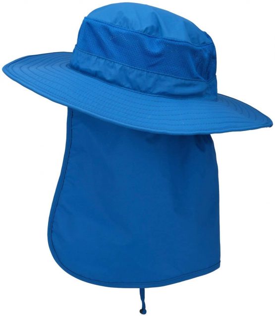HunterBee Summer Adjustable Fishing Sun Fish Hats Neck Protection with Neck Flap Wide Brim Drawstring - Image 2