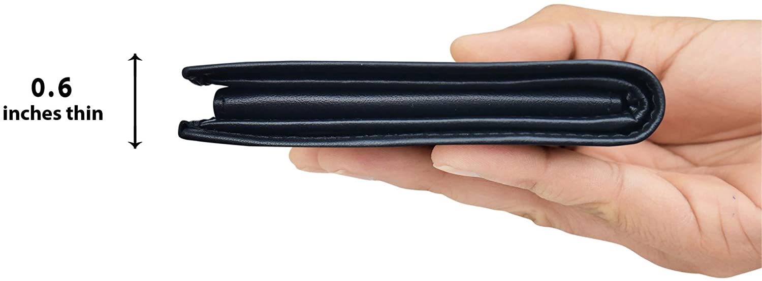 Tommy Hilfiger mensLeather Passcase Wallet Wallet - Black - One size - Image 3