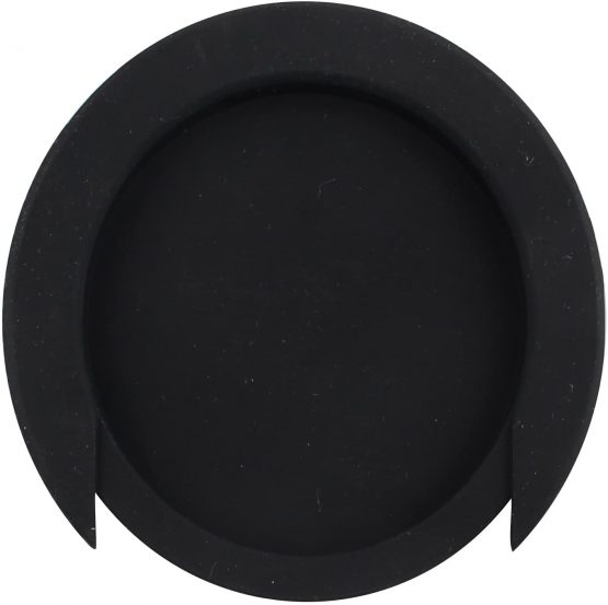 Futheda 85mm Guitar Soundhole Cover Block Plug Screeching Halt Rubber Black for Acoustic Electric Guitar