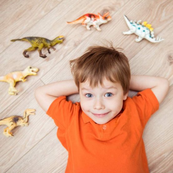 Lello and Monkey Dinosaur Figure Toys for 3 Year Olds - Set of 12 Large, Plastic Dinosaurs for Kids and Toddlers Including Names for Each of the Figures on the Box - Image 4