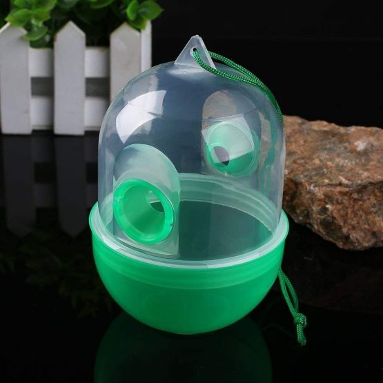 Ram 2 X Hanging Wasp Traps Honey Making Bee Houses Hornets Bee Trap Killer Insect Catcher Garden Lawn - Image 3