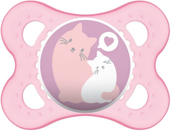 MAM Starter Cup and MAM Handles with 0+ Months Start Soother, Baby Cup for 4+ months, Baby Feeding, 1x 150 ml, Pink (Designs May Vary) - Image 2