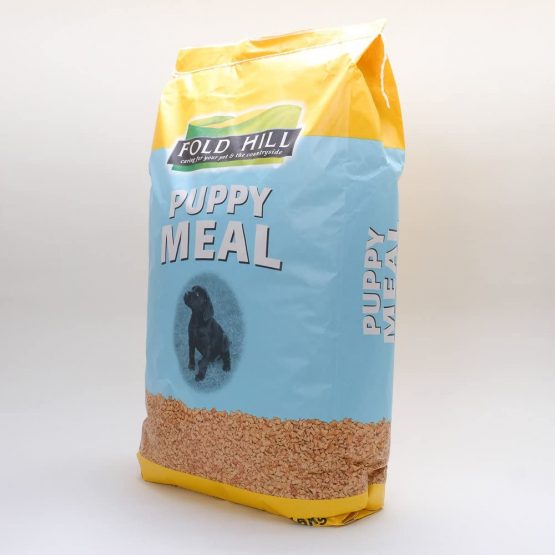 Fold Hill - Plain Puppy Meal Mixer, Oven Baked Dry Kibble with Added Vitamins and Minerals, Perfect for Glossy Coats, 15kg, transparent - Image 3