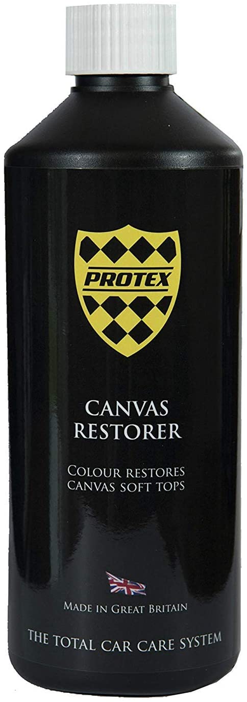PROTEX Convertible Soft Top Canvas Restorer (Black) 500ml - Colour Restores Like New, 500 ml (Pack of 1) - Image 2