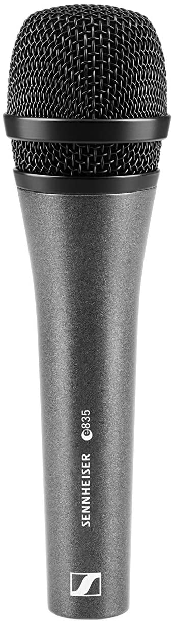 Sennheiser E 835 Cardioid Dynamic Microphone/reduced Proximity Effect, Black, 0