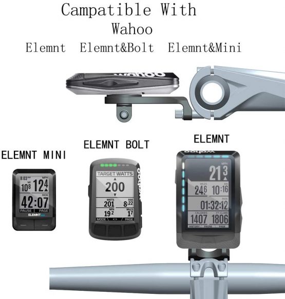 TedKat Wahoo Mount, Out Front Combo Bike Mount for Wahoo Elemnt,Wahoo Elemnt Bolt, Wahoo Elemnt Mini, and Camera (Wahoo Mount) - Image 4