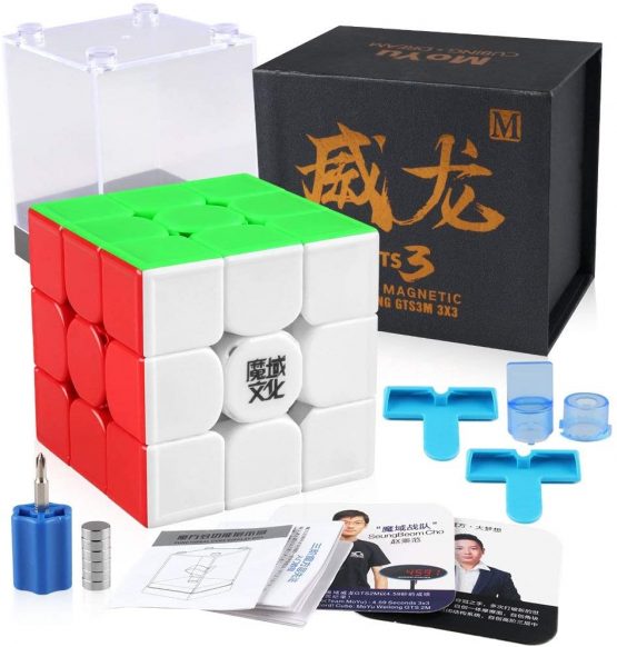 Coogam Moyu Weilong GTS3 M 3X3 Stickerless Moyu Weilong GTS V3 M 3X3X3 Puzzle GTS3M