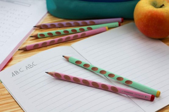 Handwriting Pencil - STABILO EASYgraph Pastel Right Handed HB Box of 6 Assorted, Multicolor, 6 Count (Pack of 1), D322/HB-6-1 - Image 2