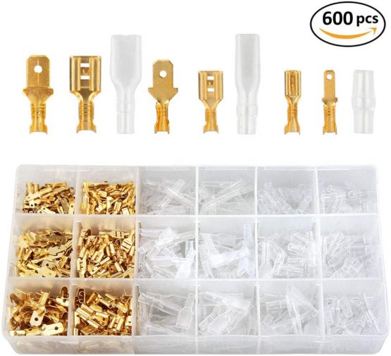 Crimping Tool Set, Preciva Cable Ratchet Crimping Plier with 300 Ferrule Terminal Connectors and 300 Transparent Cable Sleeves Support 0.5-1.5mm² Crimping(AWG22-16) - Image 4