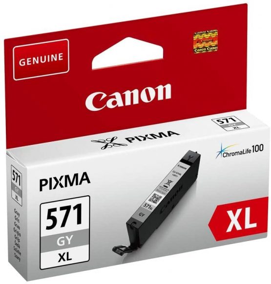 Canon CLI-571GY XL Ink Cartridge - Grey - Image 2