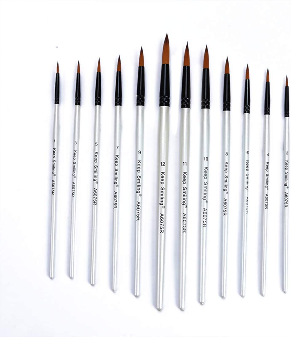 Silithus Paint Brushes 12 Pieces Set - Image 2