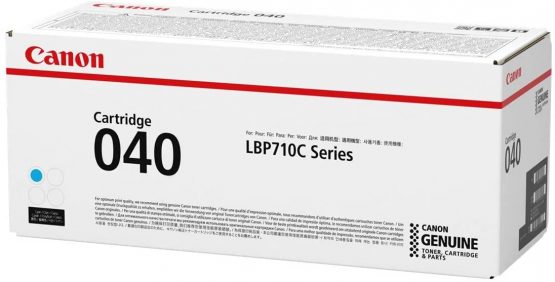 Canon 0458C001 040 - Cyan - Original - Toner Cartridge - for i-SENSYS LBP710Cx LBP712Cx - (Consumables > Ink and Toner Cartridges)