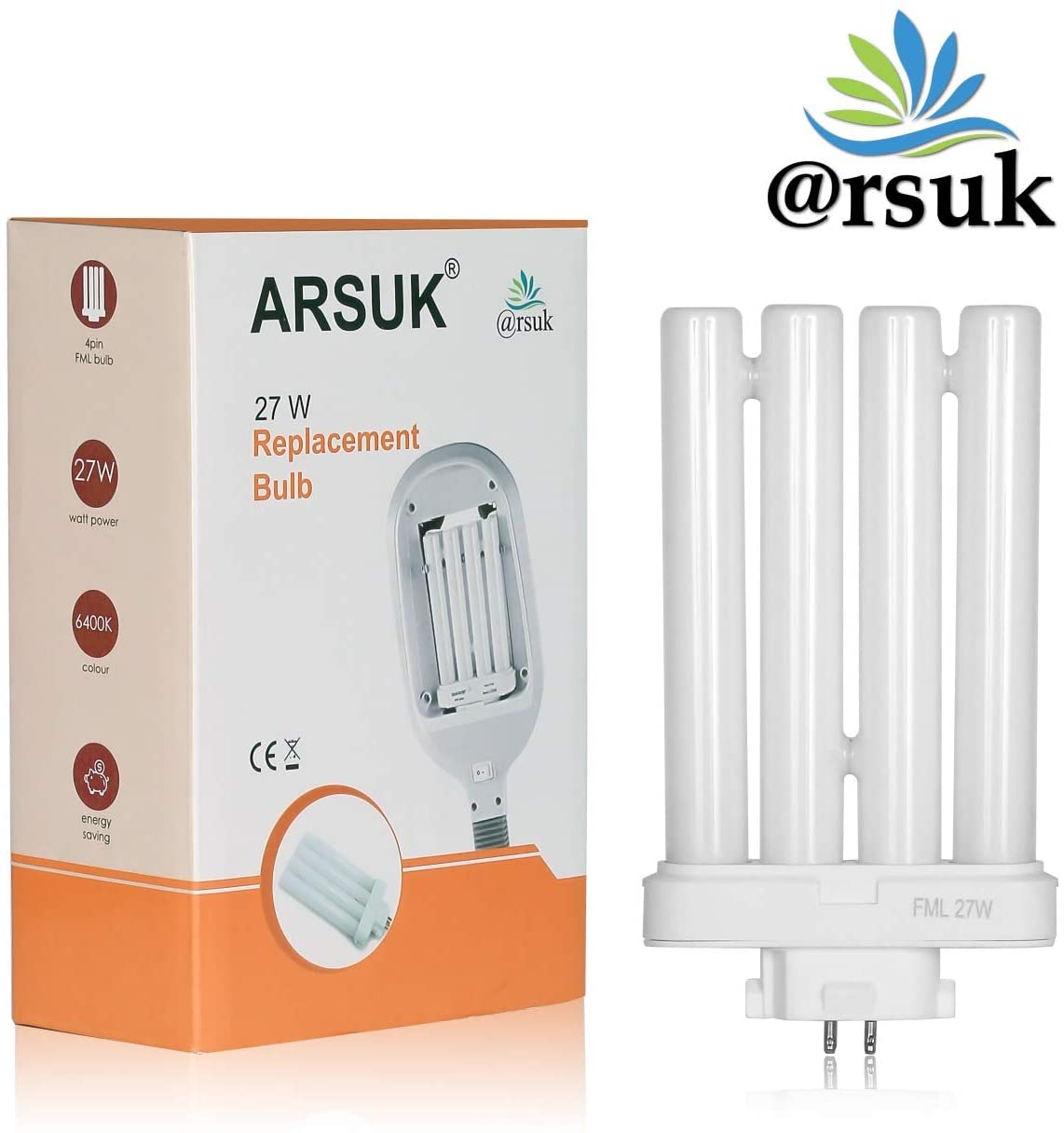 ARSUK Daylight Energy Saving 27W Floor Standing Reading Lamp Light (27W