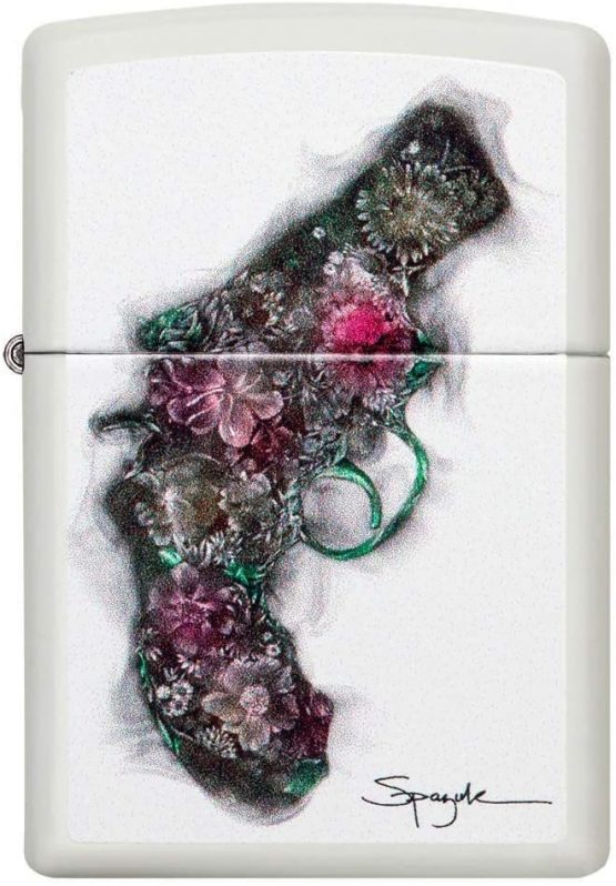 Zippo Windproof Lighter | Metal Long Lasting Zippo Lighter | Best with Zippo Lighter Fluid | Refillable Lighter | Perfect for Cigarettes Cigars Candles |Pocket Lighter Fire Starter | Spazuk Artist - Image 2