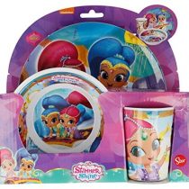ALMACENESADAN 2156; Melamine Shimmer and Shine Set; 3 pieces; dish, bowl and glass. No BPA