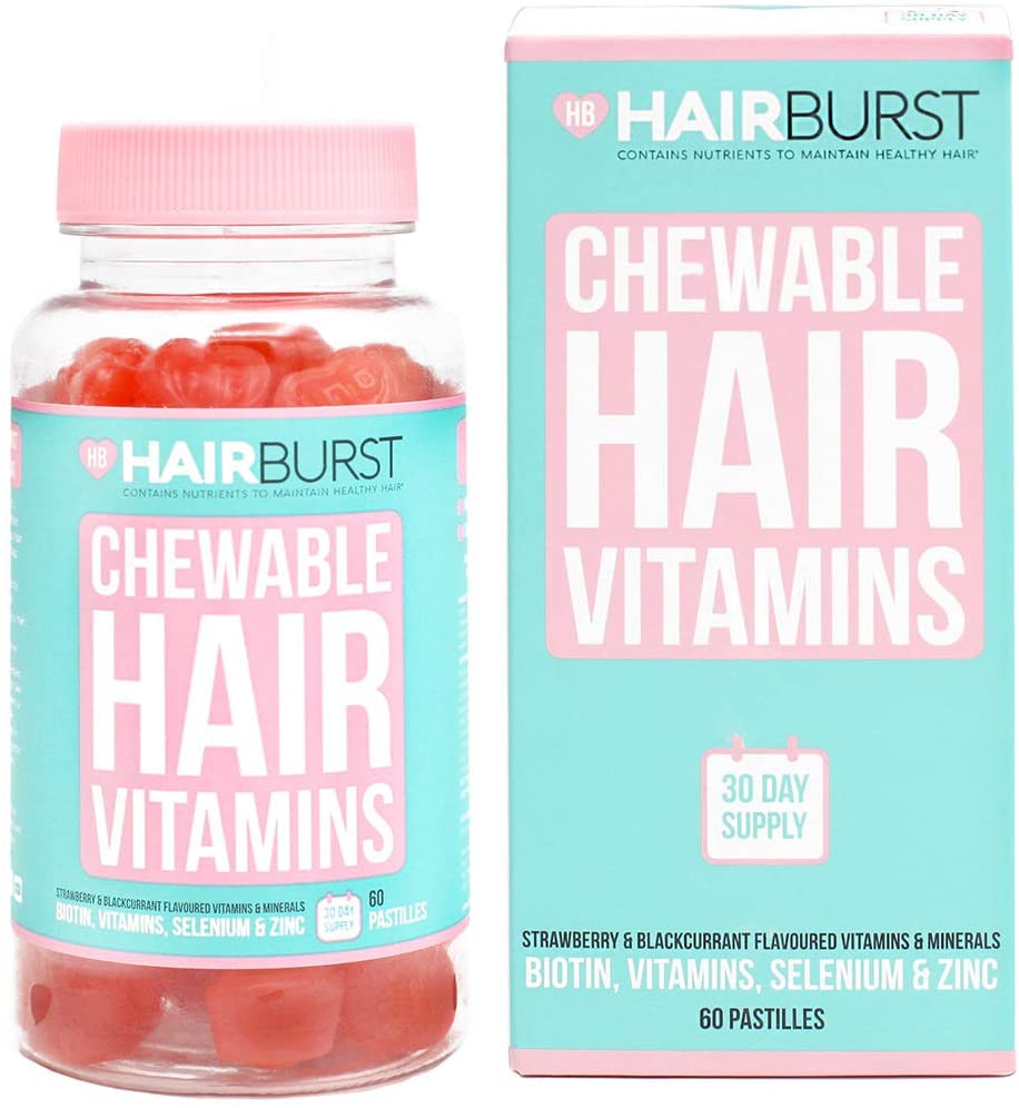 HAIR BURST Biotin Gummies for Hair Growth, Hair, Skin & Nails Vitamin Supplement, Reduces Breakage - Image 2