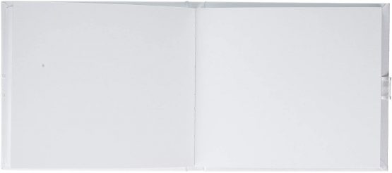 White Cotton Cards 30th Anniversary Sparkling Love Heart Design, Guest Book (LLA30G) - Image 3