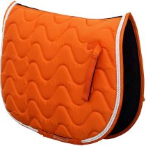 Rhinegold Wave Saddle Pad-Full-Tangerine