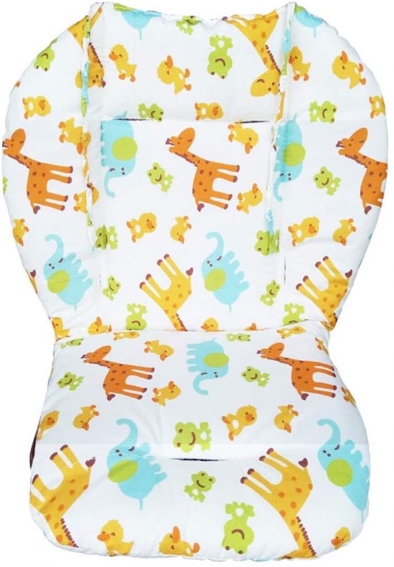 Baby High Chair Seat Cushion Liner Mat Pad Cover Animal Breathable