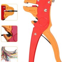 PERFETSELL Automatic Wire Stripper and Cutter,Adjustable Insulated Cable Wire Stripping Tool for Electronic and Automotive Repair