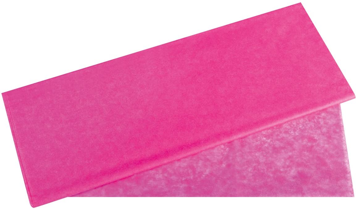 Rayher 67270264 Tissue paper, pink, 50 x 75 cm