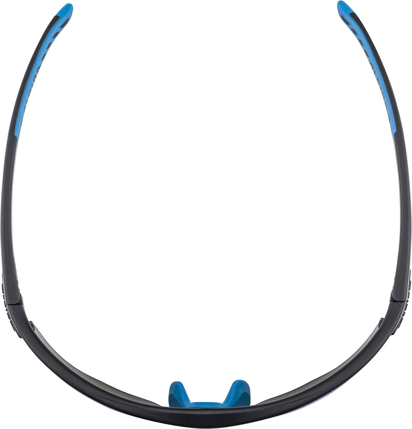 ALPINA Unisex - Adult, TRI-SCRAY 2.0 HR sports glasses, black matt-cyan, One Size - Image 4
