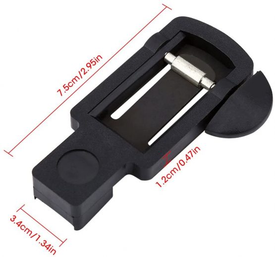 Reed Cutter for Soprano Alto Tenor Saxophone Sax Clarinet Reed Trimmer Cutter Repair Tool (Soprano Sax) - Image 4