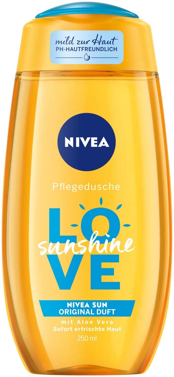 Nivea Care Shower Love Sunshine, Refreshing Shower Gel With Aloe Vera