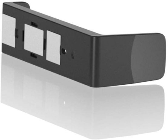 Lechuza 13397 Brackets for Magnetic Strip Cube 14, Black