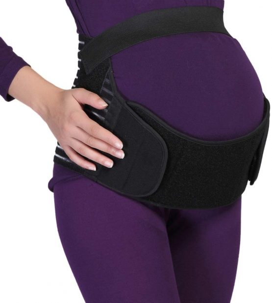 Neotech Care Pregnancy Support Maternity Belt, Waist/Back/Abdomen Band, Belly Brace, Beige, Size M - Image 4