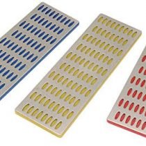 Draper 26335 Diamond Whetstone Set, 152mm x 50mm x 4.2mm, Blue, Pack of 3