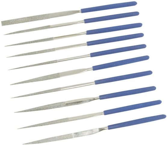 Silverline 633509 Diamond Needle File Set 10pce 10pce - Image 2