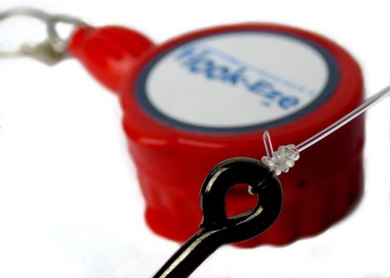 HOOK-EZE Combo - 1 x NEW Larger Model Reef & Blue Water + 1 x Original Model River & Coast Model Safe Fishing Hook Cover & Knot Tying Tool - Image 2