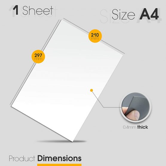 TMS Magnetic Whiteboard for Fridge, A4 size Fridge Magnet Memo Board or White Board Planner with Dry Wipe Pen - for Notes or Reminders - use as Kitchen Notice Board, Weekly Meal Planner or To Do List