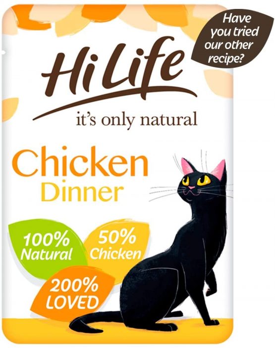 HILIFE,Chicken Treats it's only natural Cat Treats - 100% Chicken Breast, 100% Natural Grain Free, 12 Bags x 10g - Image 4