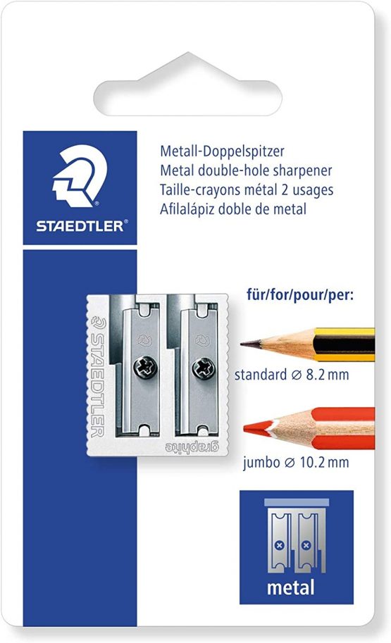 Staedtler 510 20 BKD Double Hole Sharpener