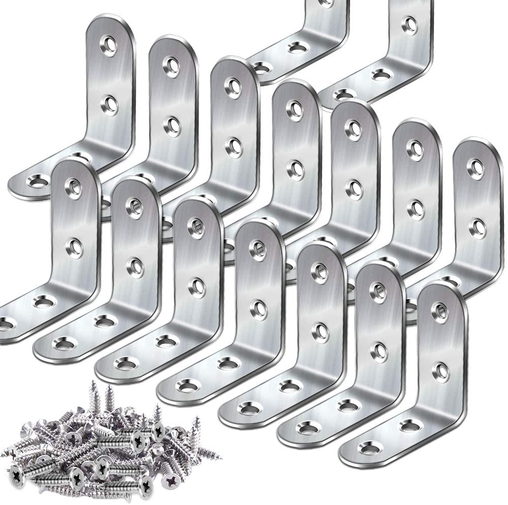 Teenitor 16 Pcs Corner Bracket
