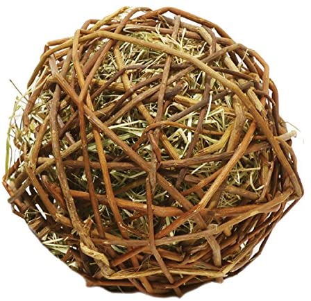 Rosewood Naturals Edible Weave-a-Ball, Small Animal Treat and Toy for Rabbits Guinea Pigs, Chinchillas, Degus, Hamsters - Image 2
