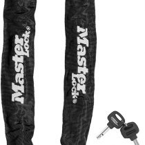 Master Lock Bike Chain Lock [Key] [90 cm Chain] 8391EURDPRO - Ideal for Bike, Electric Bike, Mountain Bike, Road Bike, Folding Bike