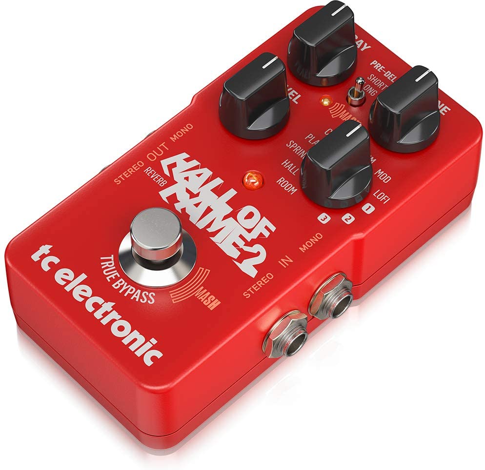 TC Electronic HALL OF FAME 2 REVERB Iconic Reverb Pedal with Groundbreaking MASH Footswitch and Shimmer Effect - Image 3