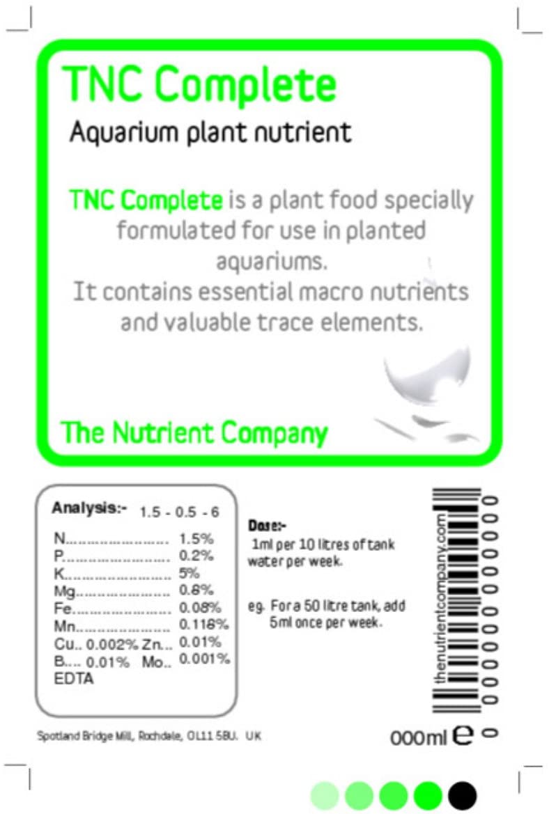 TNC Complete Plant Fertilizer Aquarium/Aquatic Plant Food (1000ml