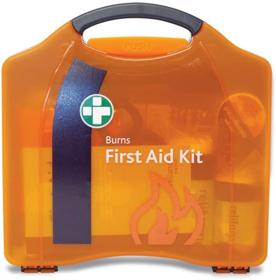 Reliance Medical Burn First Aid Kit in Orange Compact Aura Box - Image 2