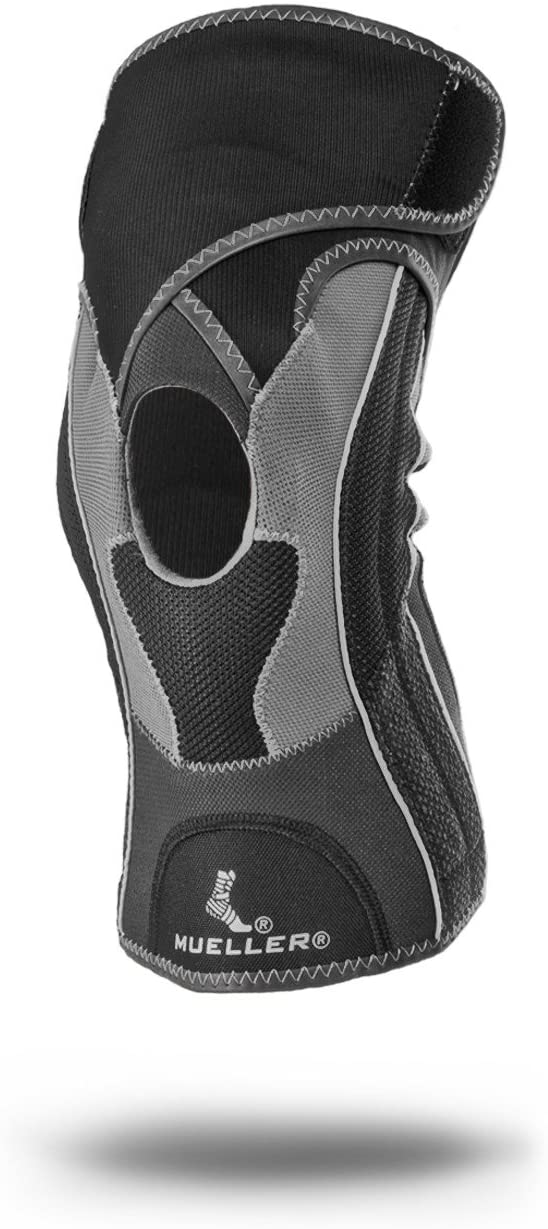 Mueller HG 80 Premium, padded knee support for sport support for ligament injuries large, Black - Image 2