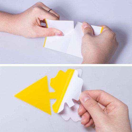 YHmall 30PCS fruit fly traps yellow Fly Paper sticky catcher - Non-Toxic and Eco-Friendly Suit For Multiple Insect - Image 3