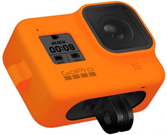 GoPro Sleeve + Lanyard for Hero8 Black - Hyper Orange (Official Accessory) AJSST-004 - Image 3