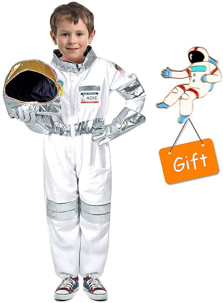 Tacobear Astronaut Costume for Kids Spaceman Role Play Costume Set ...
