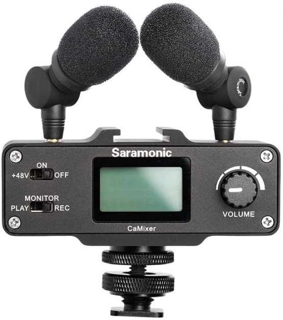 Saramonic SRCAMIXER Mini Preamp Audio Adapter - Image 2